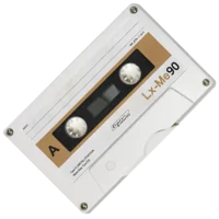 White Audio Cassette USB Stick