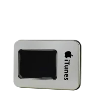 Small Metal Tin With Window