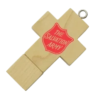 Wooden Cross USB