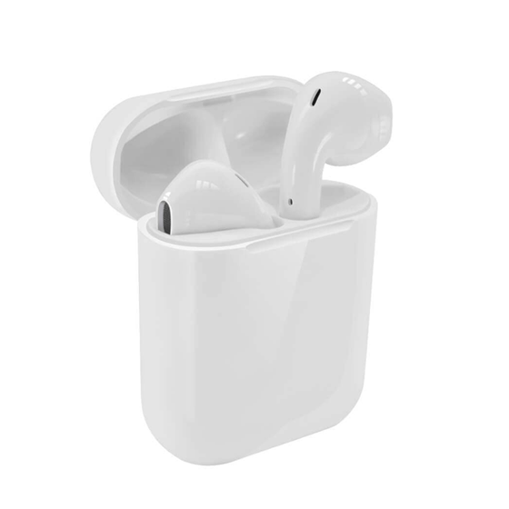 Logo Branded Airpods White