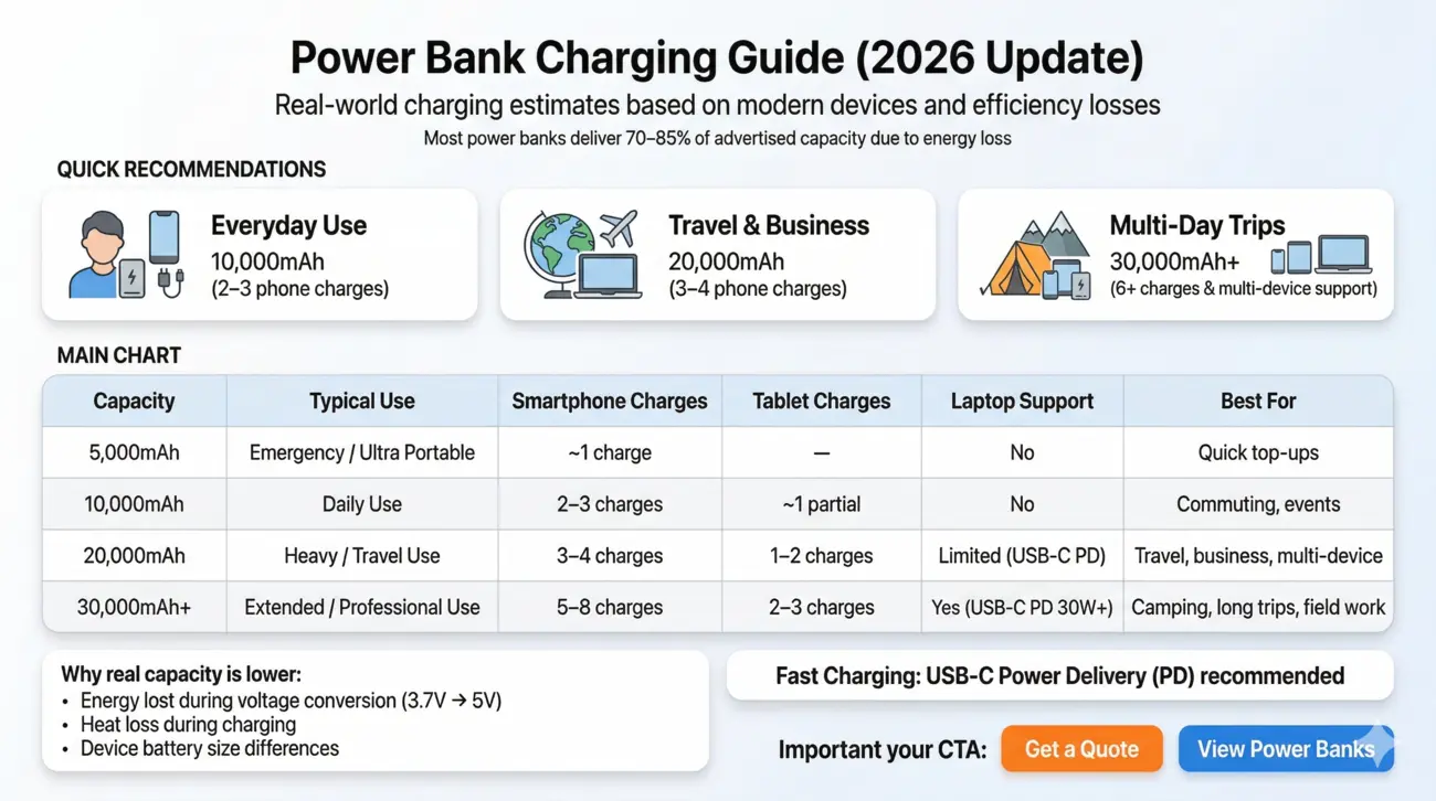 Power Bank Charging Guide